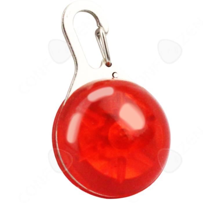 Meilleurs prix pour CONFO® Collier lumineux avec boule pour chien et chat, fournitures pour animaux de compagnie, accessoires pour petits chiots [B27E97