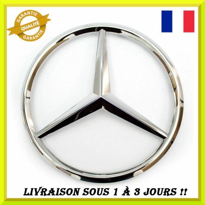 Logo De Coffre Noir Brillant Mercedes Classe C W205 – France Tuning