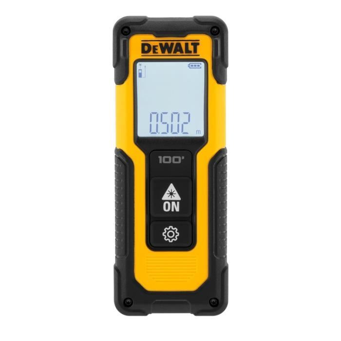 DeWALT Mesure laser 30m DWHT77100 XJ - vue 2