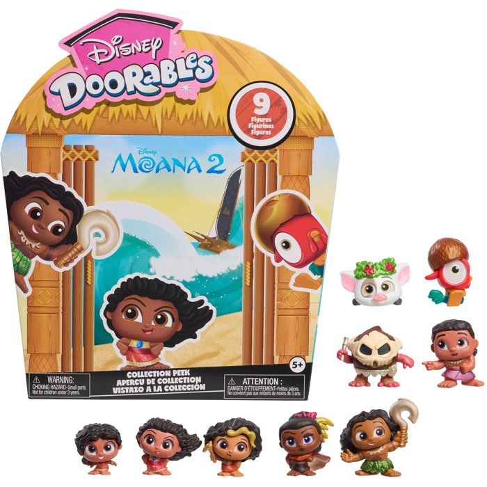 Doorables Vaiana Coffret collector Doorables Disney Figurine à collectionner de 38 cm Dès 5 ans