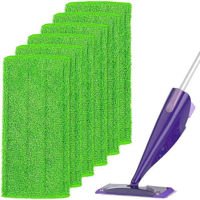 Lingette De Nettoyage Lavables Pour Balai Swiffer WetJet,tampons, Chiffons, Pièces De Rechange