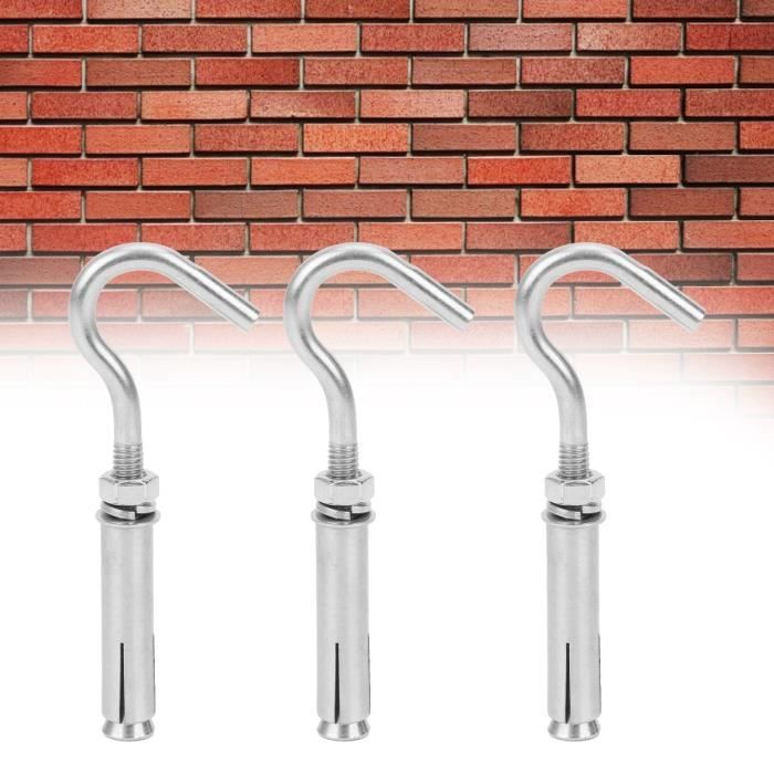 Jeu De Vis D'Ancrage D'Escalade Acier Inoxydable 25KN - Piton Expansion 8mm - Outil Escalade Et Spéléo