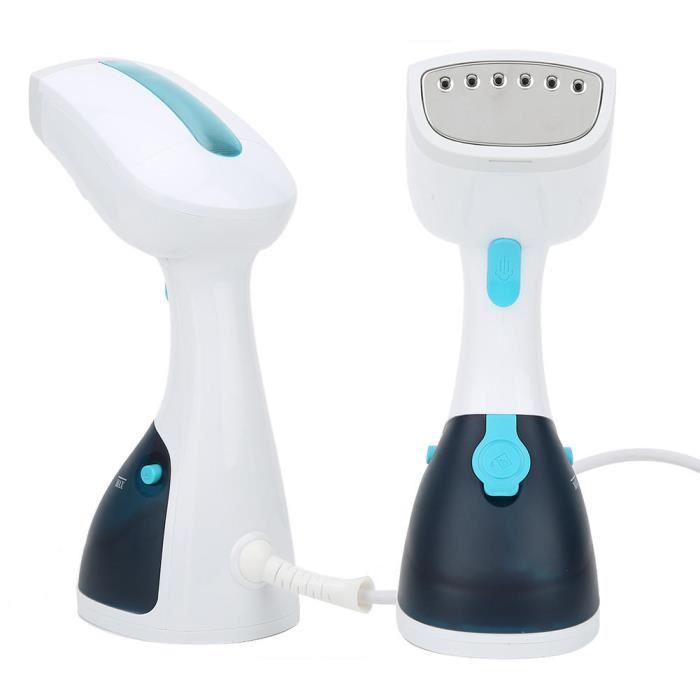 Défroisseur Vapeur Portable HomeKrazy, 130ml, Blanc, Pour Vêtements, Léger Et Pratique