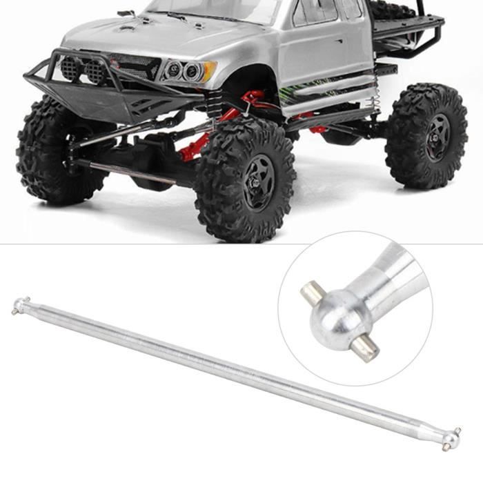 Lot de 2 arbres de conduite de voiture RC en métal argenté - Accessoires de rechange universels pour Hs 18301 18302 18311 18312 1/18 Pièces de voiture RC Accessoires améliorés Lot de 2 arbres de conduite de voiture RC en métal argenté - Accessoires de rechange universels pour Hs 18301 18302 18311 18312 1/18 Pièces de voiture RC Accessoires améliorés