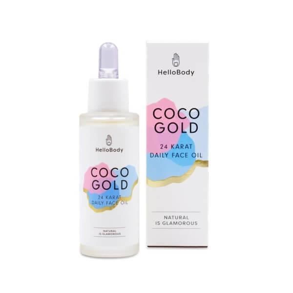 HELLO BODY COCO GOLD Huile Visage Hydratante A L'Or 30ml