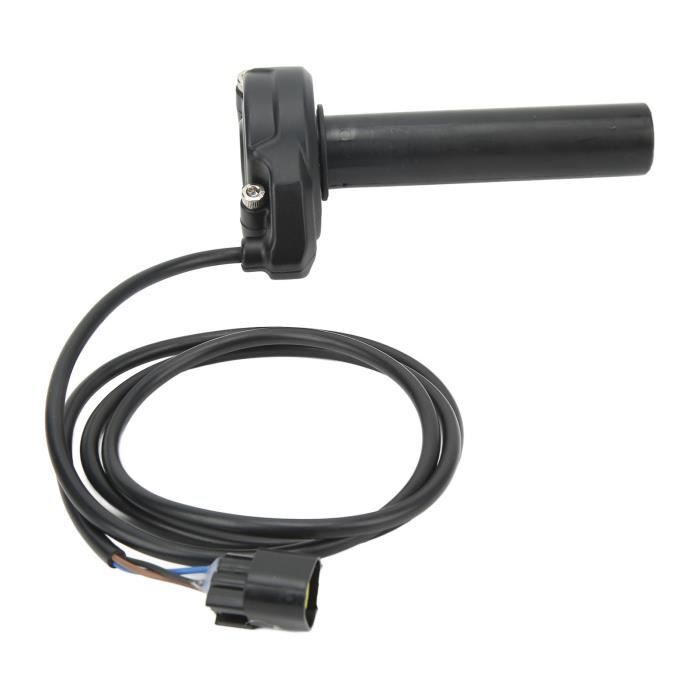 JFG RACING Ensemble d'accélérateur de moto, poignées d'accélérateur à torsion rapide de 22 mm avec câble d'accélérateur en alliage d'aluminium universel pour CRF50 KLX SSR TTR 110 125 150 200 250 cc