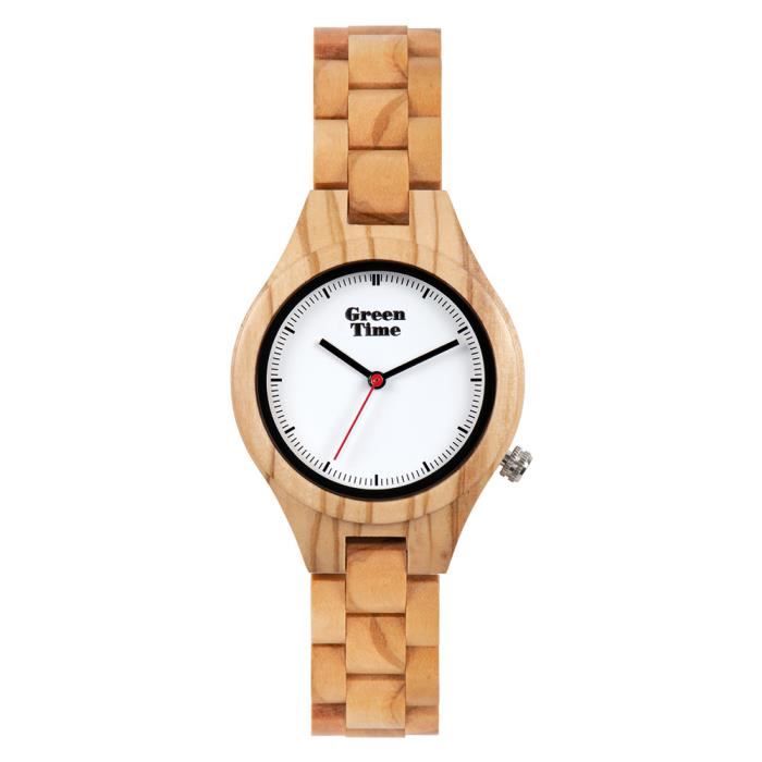 Montre bois green time deals
