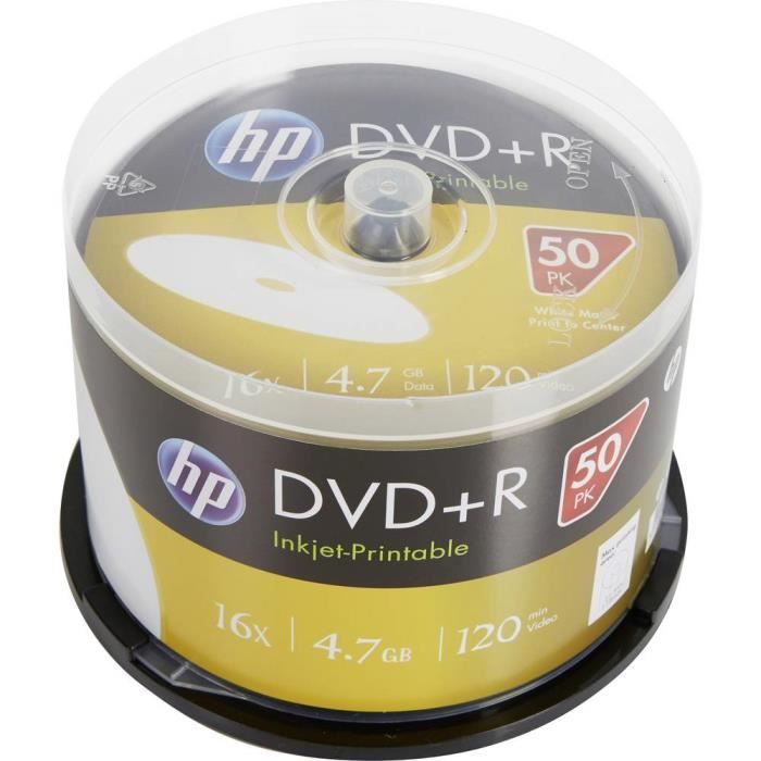 HP DVD+R 16X 50PK - vue 2