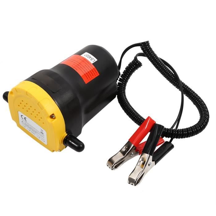 Homyl Kit Pompe à vidange Extracteur Huile Fluide Diesel électrique Voiture Moto 12v 