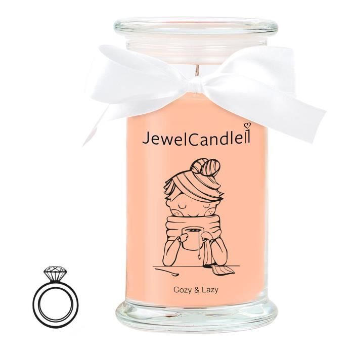 Jewelcandle Cozy Lazy Bougie Parfumee Avec Bijou Surprise En