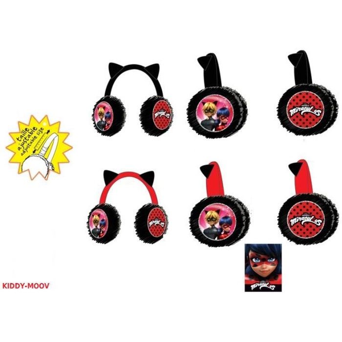 1 Cache Oreilles A Oreilles De Chat Miraculous Ladybug Chat Noir Taille Unique Ajustable U Unique Cdiscount Pret A Porter