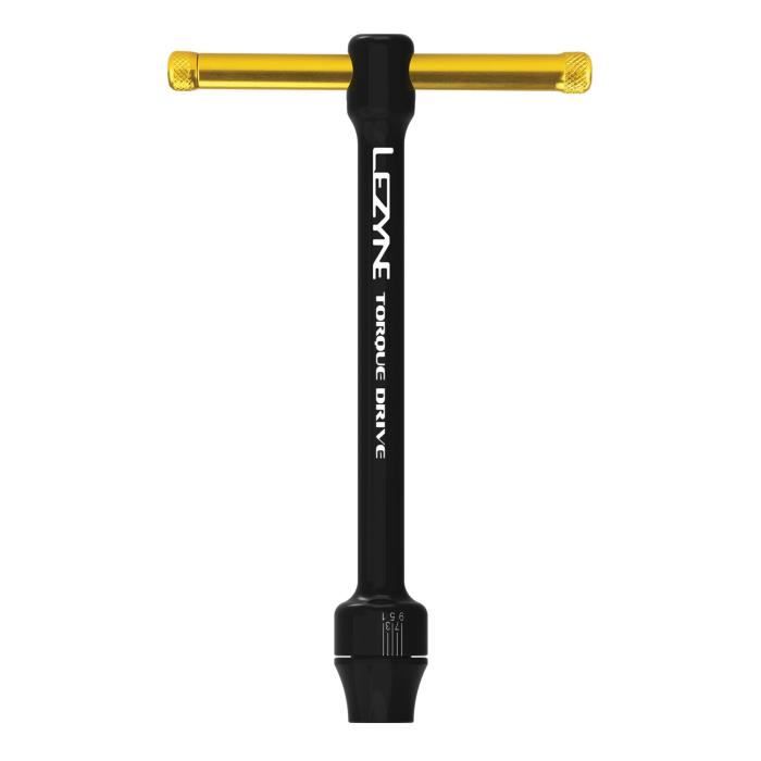 Kit doutils pour bicyclette - Lezyne - Torque Drive - Aluminium - Noir Or - 12 clés incluses