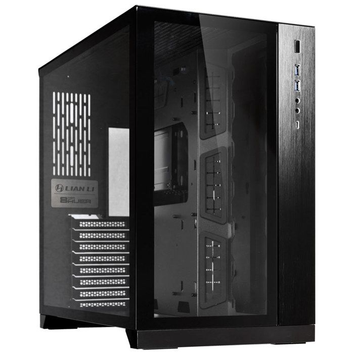 Lian Li PC-O11 Dynamic Tour ATX étendu pas d'alimentation noir, blanc USB-Audio