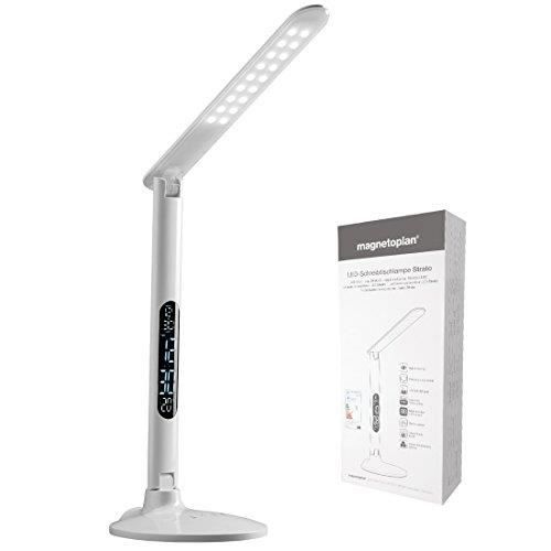 Lampe de bureau - MAGNETOPLAN - Lumos Strato - Indicateur digital - Port USB - LED intégrée