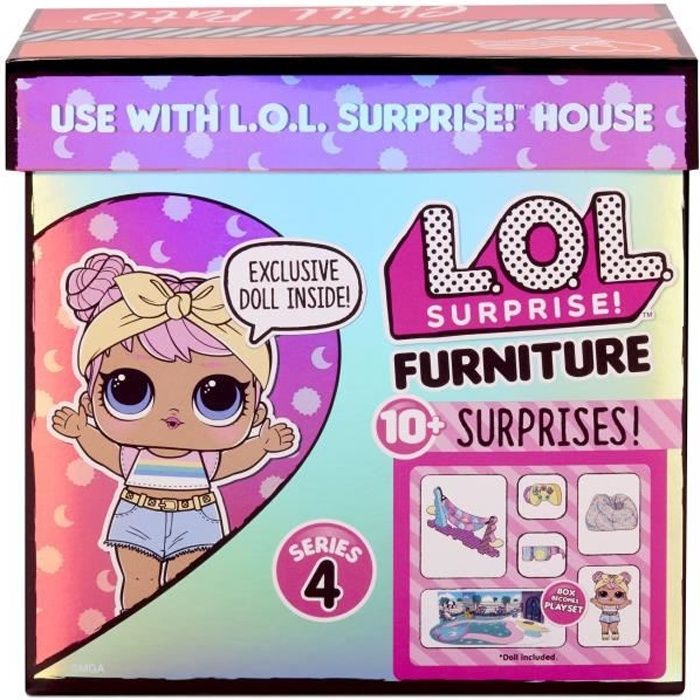 L.O.L. Surprise Mini poup e nombreux accessoires et univers patio
