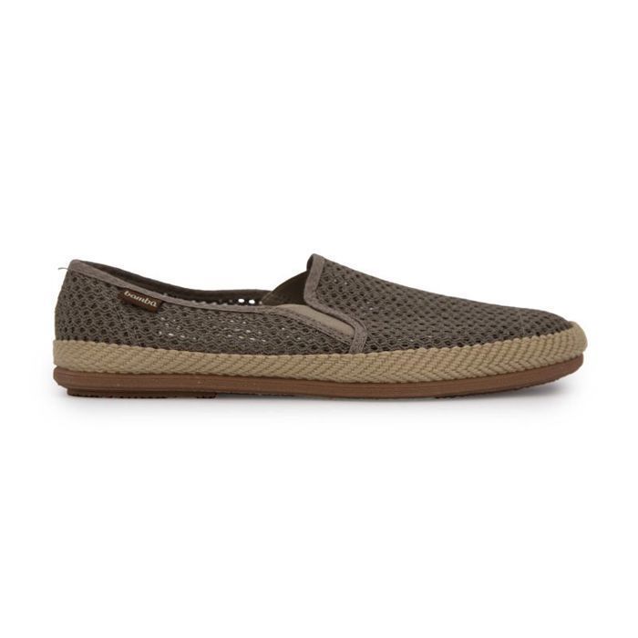 Espadrille - Victoria - Bamba By - Taupe - Homme - Lavable machine 30°