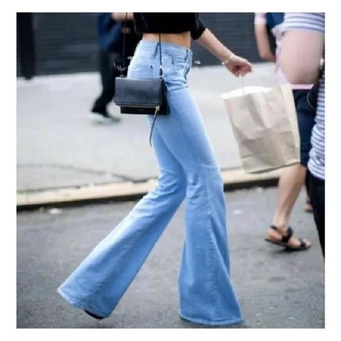 Femme Vêtements Jeans Jeans à pattes d’éléphant Jean Taille 38 Jeans Jean ONLY en coloris Bleu 