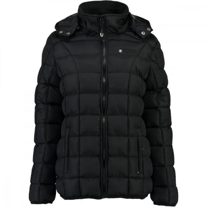 Doudoune fine noire femme best sale