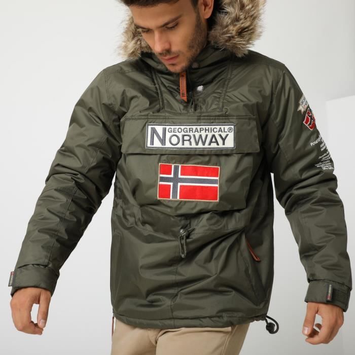 GEOGRAPHICAL NORWAY BUILDING doudoune pour homme Kaki - Homme