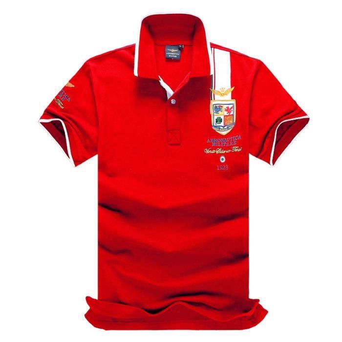 Polo noir top homme pas cher