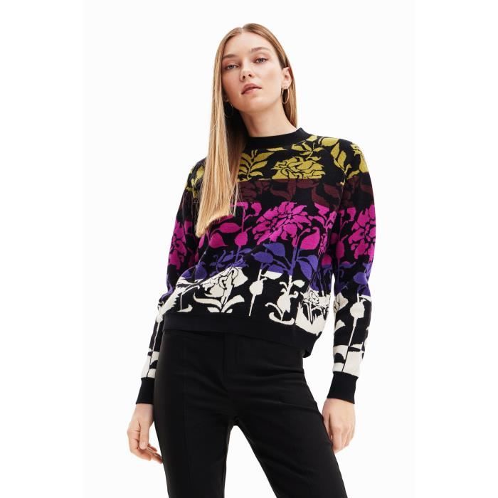 Desigual Sale Pull Femme Desigual Pull Femme Desigual Pull Noir