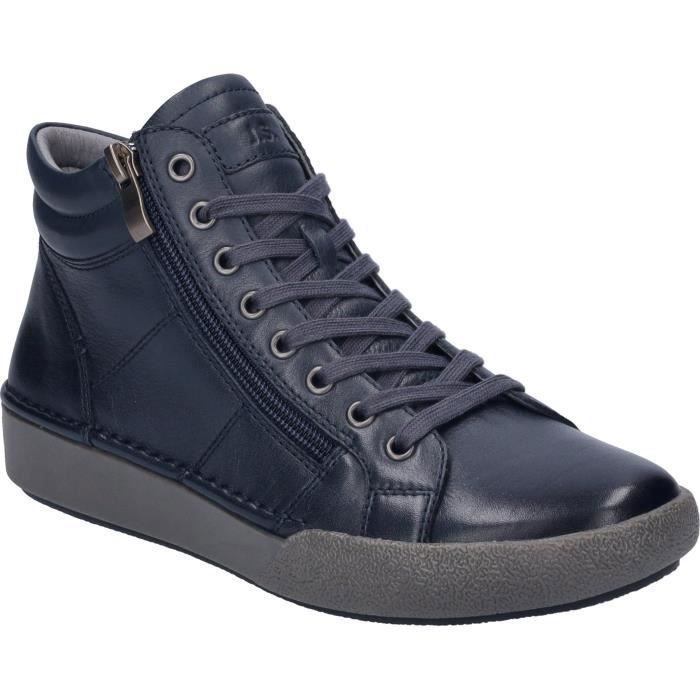 Josef Seibel Baskets - JOSEF SEIBEL - Claire 11 - Cuir Nappa - Lacets - Plat