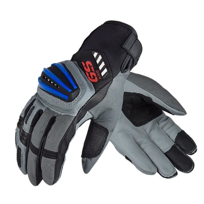 Gants,Nouvelle Arrivée Moto Motorrad Rallye Respirant Gants En Cuir