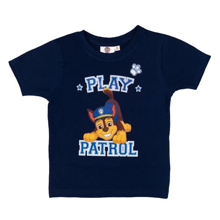 Tee shirt sales pat patrouille garcon