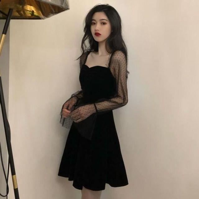 Robe Sexy Professeur Robe Femme Maille Élégante - Longueur Genou, Style Tendance, Taille L Rose Robe Maille Pailletée Rose