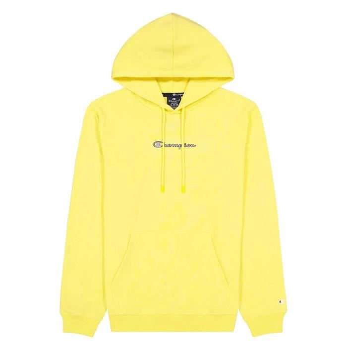 Sweat Cap Homme CHAMPION Taille XL Couleur JAUNE Jaune