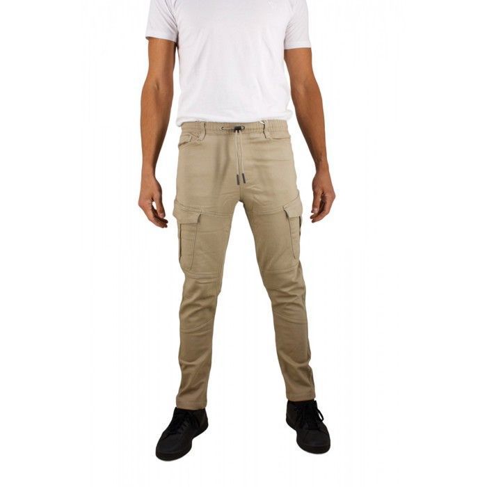 Chino Bills Khakis Homme 31x30 Beige - Plissé, Poignets, Coton, USA