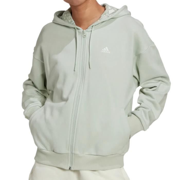 Sweat zippé femme adidas top