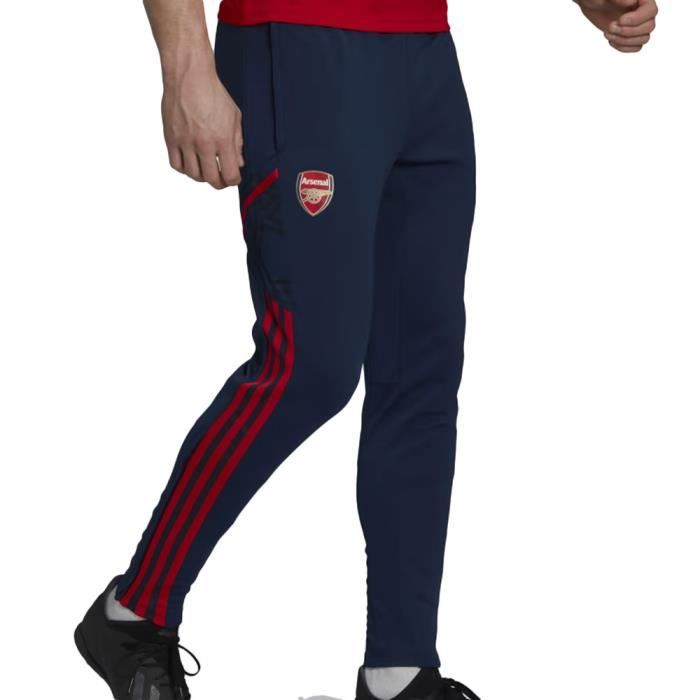Pantalon d'entraînement Arsenal - Adidas - Coupe slim - Taille mi-haute - Polyester recyclé - AEROREADY