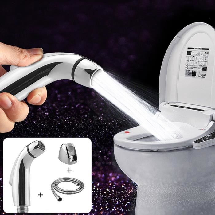 Kit Douchette A Main Bidet Wc Pulverisateur De Douche Mural