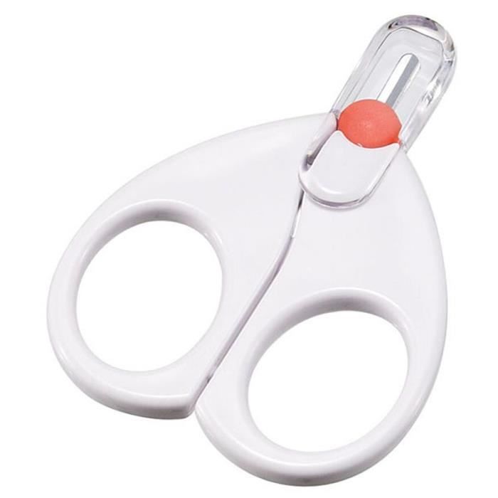 Ocathnon Rond Bebe Ciseaux A Ongles Bout De Lames Courtes Coupe Ongles Blanc Pour Nouveau Ne Avec Etui Blanc Achat Vente Coupe Ongle Bebe Cdiscount