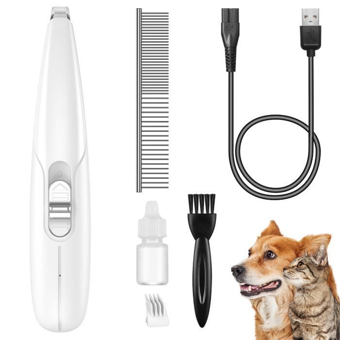 Tondeuse pour Chiens et Chats, sans fil, Faible bruit, pour couper ..., image size:700x700