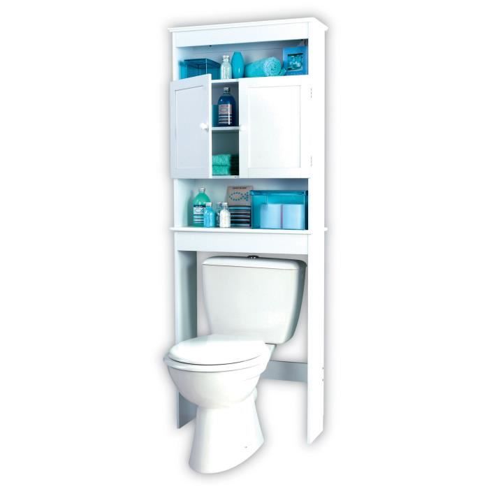 Meuble Wc Blanc Achat Vente Colonne Armoire Wc Meuble Wc