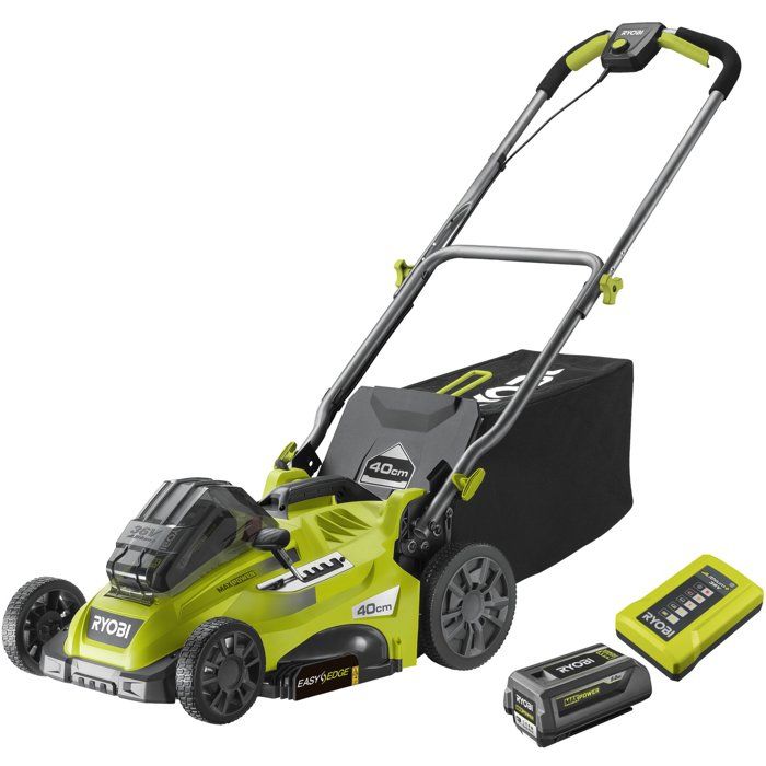 Tondeuse À Gazon Ryobi RLM36X41H50G – Batterie 36V, Largeur de Coupe 40 cm - vue 7