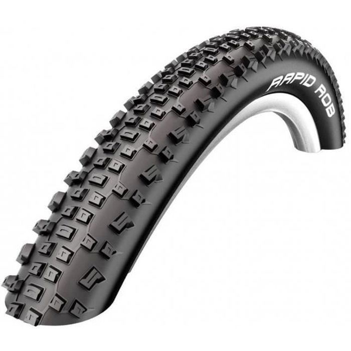 Pneu VTT SCHWALBE hS425 Rapid Rob 29 x 2.1 (54-622) noir - Caoutchouc - Adulte - Mixte