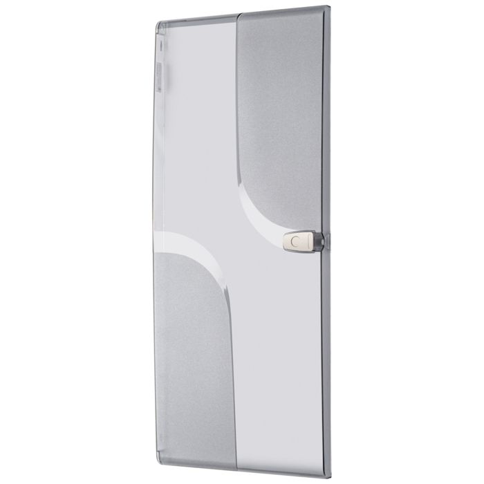 Porte transparente pour tableau électrique 4 rangées