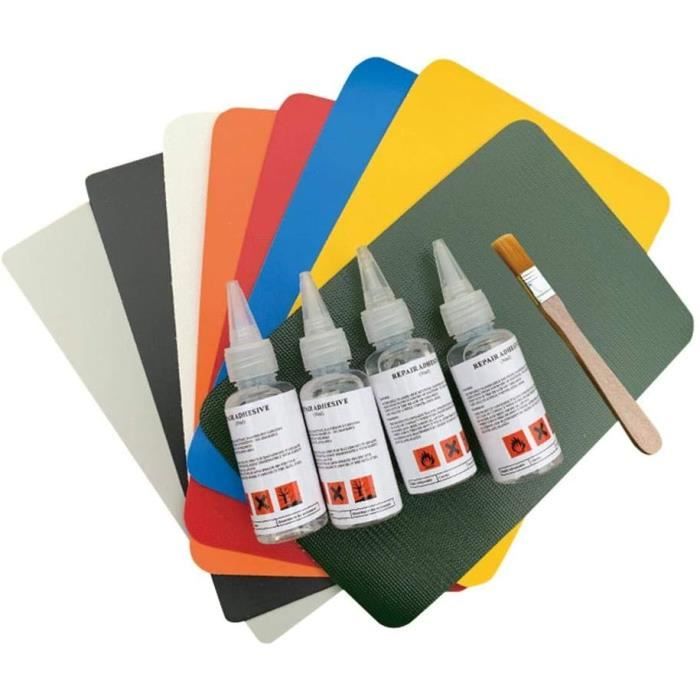 Colle PVC Pour Réparation Bateau Gonflable - Tube 30ml, Adhésif Longue Durée