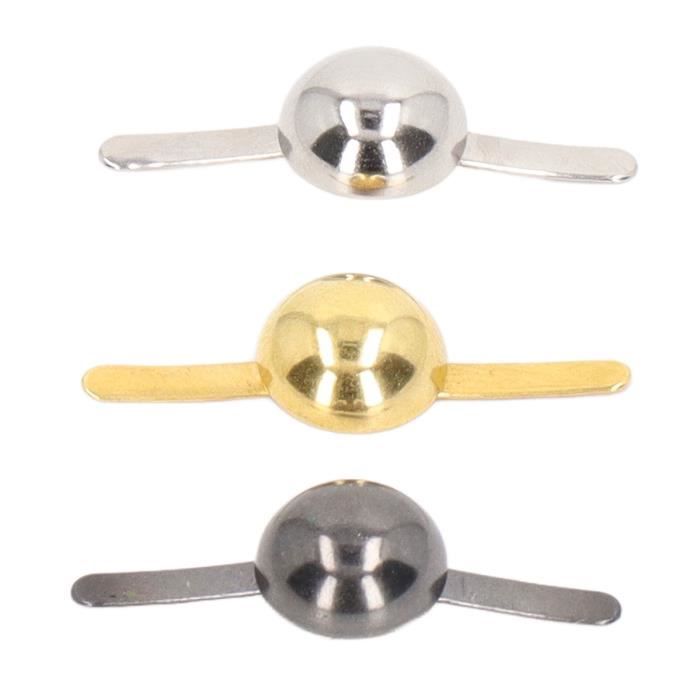 Lot 1000 Mini Attaches Parisiennes Dorées 15 Mm – Laiton Doré Pour Scrapbooking, Bricolage & Loisirs Créatifs
