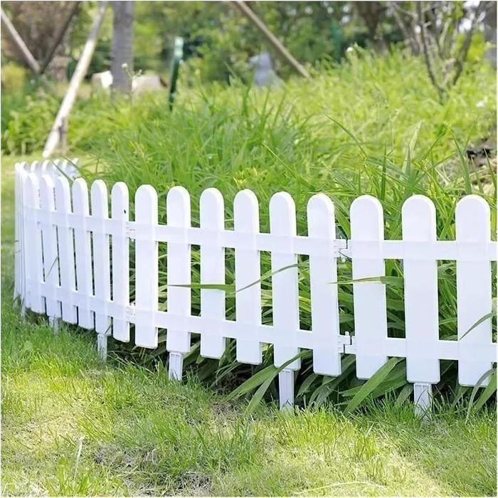 Clôture Jardin Miniature En Bois – Décoration Paysage Loisirs Créatifs – 91,4 X 5,1 Cm – Blanc, Marron, Naturel – Pour Maison De Poupée, Terrarium - 11