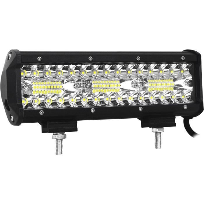Projecteur LED 7 Pouces 240W Pour 4x4 Camion SUV - Spot/Flood Combo 24000lm IP68 - Neuf Garantie 5 Ans
