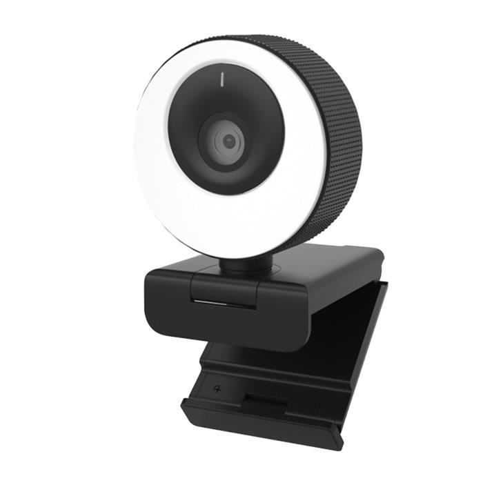 Webcam SIIIX 4K Ultra HD - Caméra Ordinateur USB Avec Micro Stéréo, Plug & Play Pour Zoom Skype