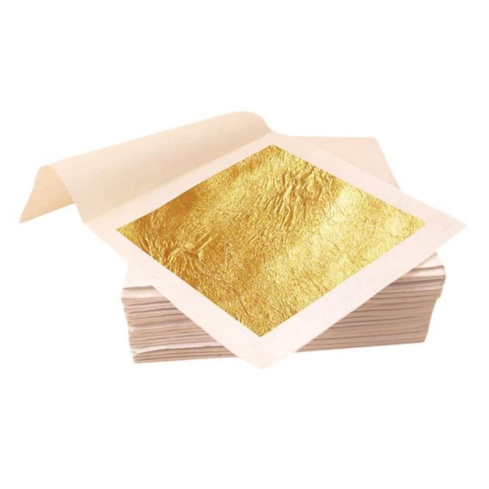 Feuille D'or Véritable 23,75 Carats Pour Cocktails Et Champagne - Lot De 2 - 10
