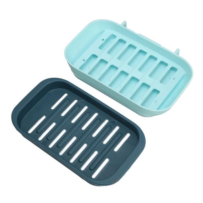 Porte-savon Portable étanche - Lot De 2 - 12x7,6x5 Cm - Matière PP - Pour Voyage, Salle De Bain, Sport - 3