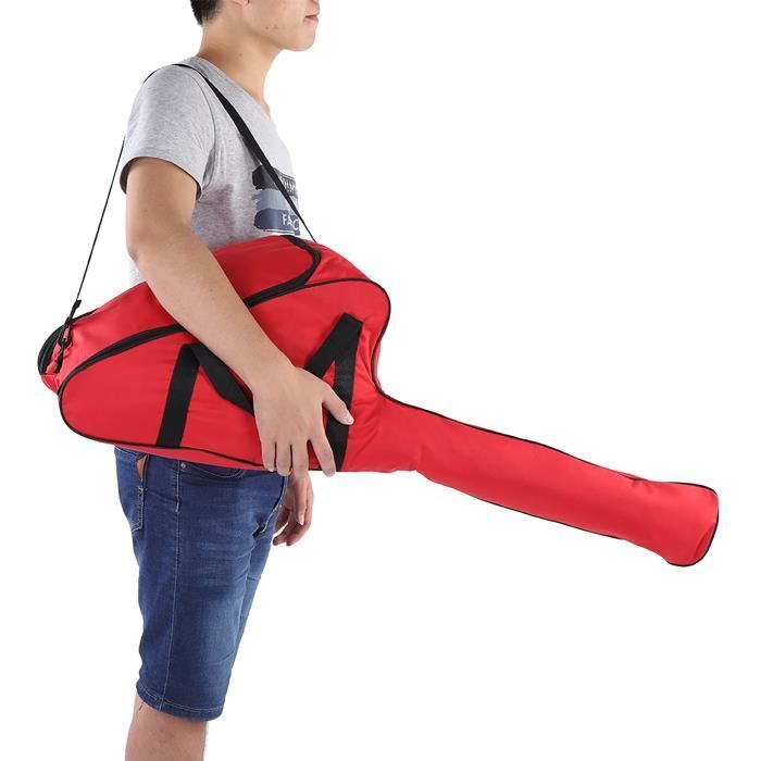 Sac De Transport Pour Tronçonneuse électrique – 65x14x16 Cm, Tissu Oxford Imperméable, Fermeture éclair - 8