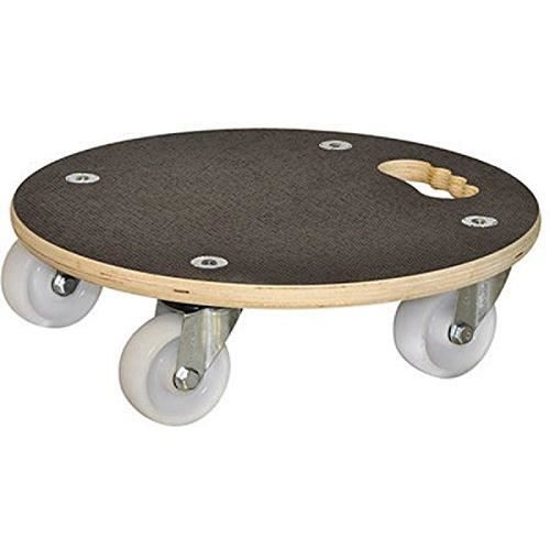 WAGNER Chariot De Transport MM 1137 – 38 Cm, Charge 250 Kg, Poignée Ergonomique, Certifié FSC, Idéal Pots Fleurs, Charges Lourdes (Naturel)
