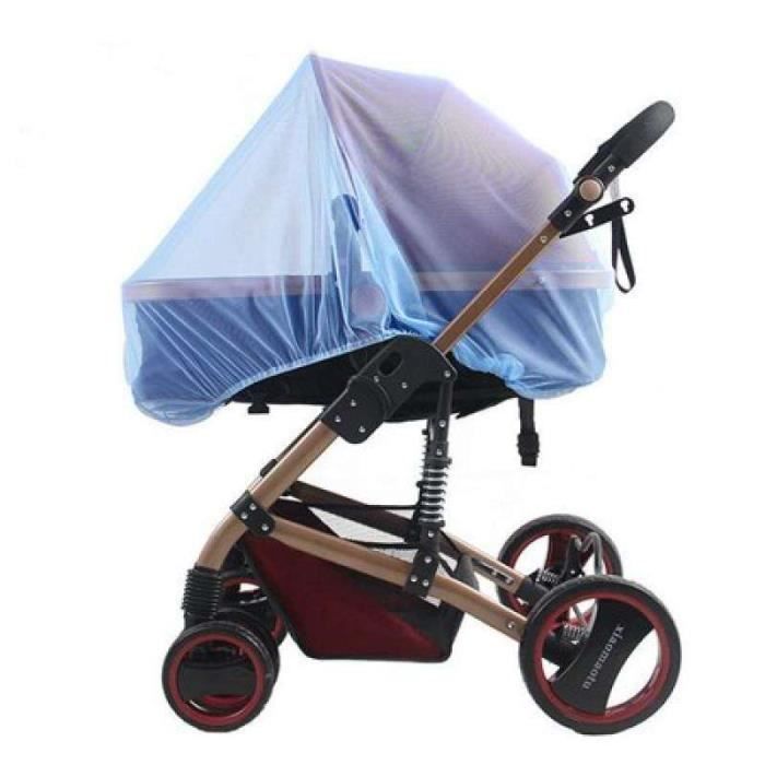 Moustiquaire Poussette & Siège Auto Complète – Protection Anti-Insectes & UV Pour Bébé, Compatible Doona, Respirante Et Facile à Installer